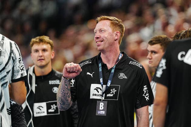 Borge Lund, THW Kiel, Coach (GER), THW Kiel vs. TBV Lemgo Lippe, Handball, 1st Bundesliga, Matchday 1, 2026–2027 Season, August 27, 2026, GER, THW Kiel vs. TBV Lemgo Lippe, Handball, 1st Bundesliga, Matchday 1, 2026–2027 Season, August 27, 2026, Kiel Copyright: xEibner-Pressefoto MarcelxvonxFehrnx EP_MFN