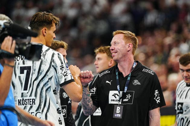 Borge Lund, THW Kiel, Coach (GER), THW Kiel vs. TBV Lemgo Lippe, Handball, 1st Bundesliga, Matchday 1, 2026–2027 Season, August 27, 2026, GER, THW Kiel vs. TBV Lemgo Lippe, Handball, 1st Bundesliga, Matchday 1, 2026–2027 Season, August 27, 2026, Kiel Copyright: xEibner-Pressefoto MarcelxvonxFehrnx EP_MFN