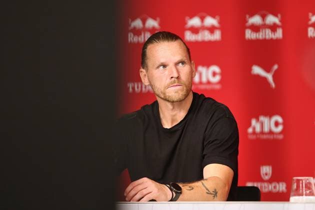 Leipzig, Saxony, Germany, August 29, 2026, Red Bull Arena, Matchday 1, 2026–27 Season, German Bundesliga, RB Leipzig vs. Borussia Mönchengladbach, Gladbach Coach Eugen Polanski Copyright: xdtsxNachrichtenagenturx dts_131998