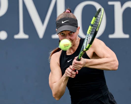 Tamara Korpatsch, U.S. Open Championships, Billie Jean King National Tennis Center, Flushing Meadows, New York, USA Copyright: xJuergenxHasenkopfx