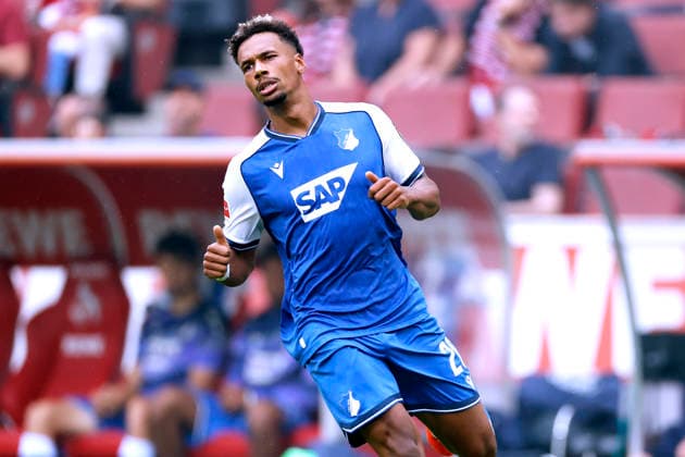 CONTE Bambase Team TSG Hoffenheim DFL Bundesliga Season 2026–2027 Match 1 FC Cologne vs. TSG Hoffenheim 3–2 on August 29, 2026, in Cologne DFL REGULATIONS PROHIBIT ANY USE OF PHOTOGRAPHS as IMAGE SEQUENCES AND OR QUASI-VIDEO Copyright: xLacixPerenyix
