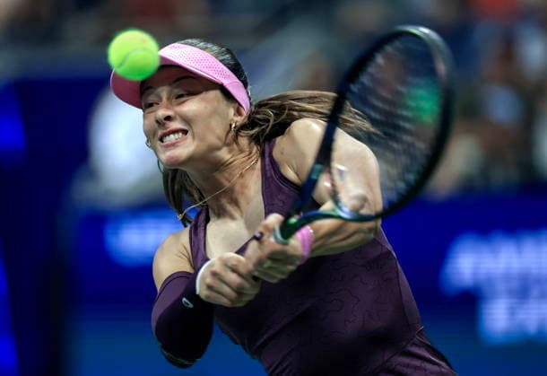 US Open tennis tournament - Day 3 Zeynep Sonmez of Turkey in action against Coco Gauff of the USA during the women s singles first round of the US Open Tennis Championships at the USTA Billie Jean King National Tennis Center in Flushing Meadows, New York, USA, 01 September 2026. The 2026 US Open tournament runs from 23 August to 13 September. FLUSHING MEADOWS NEW YORK United States  Copyright: xCRISTOBALxHERRERA-ULASHKEVICHx