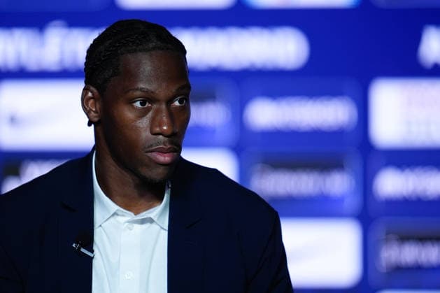 September 2, 2026, Madrid, Madrid, Spain: Jonathan David attends during his presentation as a new player of Atletico de Madrid at Riyadh Air Metropolitano stadium on September 02, 2026, in Madrid, Spain. Madrid Spain - ZUMAa181 20260902_zaa_a181_011 Copyright: xDennisxAgyemanx