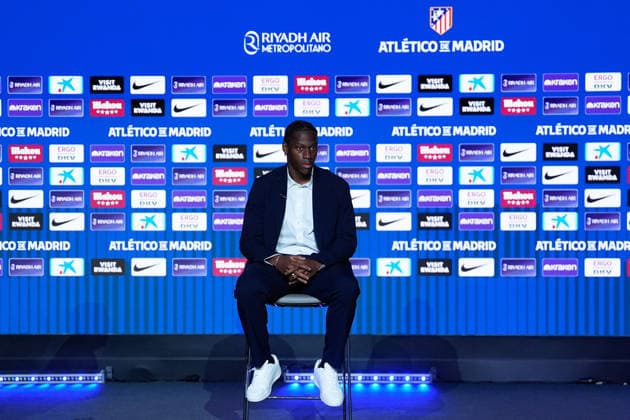 September 2, 2026, Madrid, Madrid, Spain: Jonathan David attends during his presentation as a new player of Atletico de Madrid at Riyadh Air Metropolitano stadium on September 02, 2026, in Madrid, Spain. Madrid Spain - ZUMAa181 20260902_zaa_a181_015 Copyright: xDennisxAgyemanx