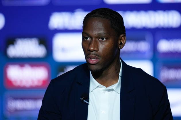 September 2, 2026, Madrid, Madrid, Spain: Jonathan David attends during his presentation as a new player of Atletico de Madrid at Riyadh Air Metropolitano stadium on September 02, 2026, in Madrid, Spain. Madrid Spain - ZUMAa181 20260902_zaa_a181_023 Copyright: xDennisxAgyemanx