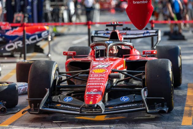 Scuderia Ferrari HP during the Media day of Formula 1 Pirelli Gran Premio d Italia 2026 at Autodromo Nazionale Monza in Monza, Italy. Round 15 of 24 of the 2026 FIA Formula One World Championship, WM, Weltmeisterschaft held September 4-6, 2026. The Autodromo Nazionale Monza, the Temple of Speed, is the fastest circuit on the calendar and home of the tifosi. Formula 1 Pirelli Gran Premio d Italia 2026 - Round 15 of 24 - Autodromo Nazionale Monza, Monza, Italy F1-2026-R15-ITA