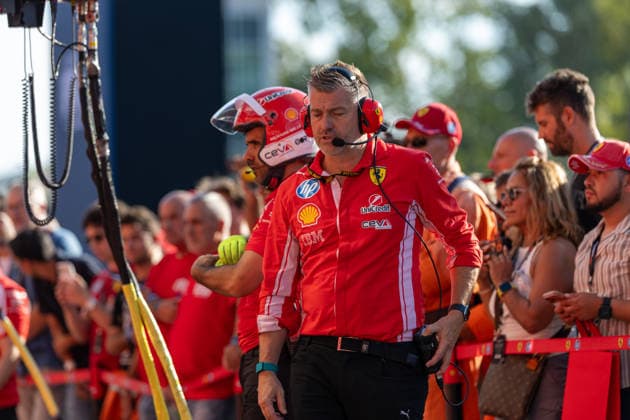 Scuderia Ferrari HP during the Media day of Formula 1 Pirelli Gran Premio d Italia 2026 at Autodromo Nazionale Monza in Monza, Italy. Round 15 of 24 of the 2026 FIA Formula One World Championship, WM, Weltmeisterschaft held September 4-6, 2026. The Autodromo Nazionale Monza, the Temple of Speed, is the fastest circuit on the calendar and home of the tifosi. Formula 1 Pirelli Gran Premio d Italia 2026 - Round 15 of 24 - Autodromo Nazionale Monza, Monza, Italy F1-2026-R15-ITA