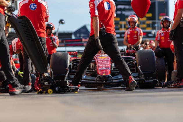 Scuderia Ferrari HP during the Media day of Formula 1 Pirelli Gran Premio d Italia 2026 at Autodromo Nazionale Monza in Monza, Italy. Round 15 of 24 of the 2026 FIA Formula One World Championship, WM, Weltmeisterschaft held September 4-6, 2026. The Autodromo Nazionale Monza, the Temple of Speed, is the fastest circuit on the calendar and home of the tifosi. Formula 1 Pirelli Gran Premio d Italia 2026 - Round 15 of 24 - Autodromo Nazionale Monza, Monza, Italy F1-2026-R15-ITA