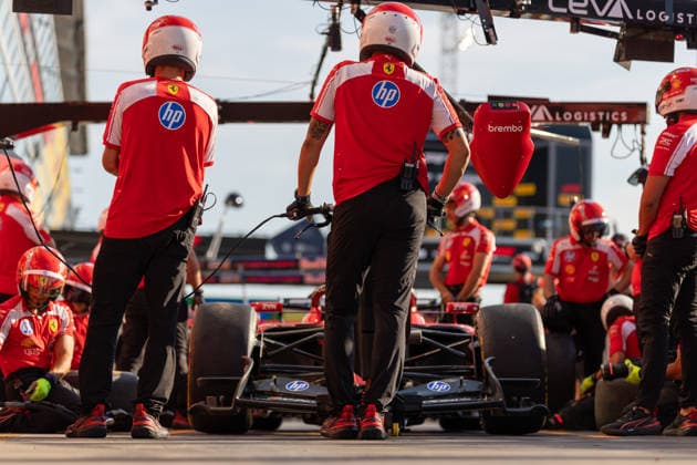 Scuderia Ferrari HP during the Media day of Formula 1 Pirelli Gran Premio d Italia 2026 at Autodromo Nazionale Monza in Monza, Italy. Round 15 of 24 of the 2026 FIA Formula One World Championship, WM, Weltmeisterschaft held September 4-6, 2026. The Autodromo Nazionale Monza, the Temple of Speed, is the fastest circuit on the calendar and home of the tifosi. Formula 1 Pirelli Gran Premio d Italia 2026 - Round 15 of 24 - Autodromo Nazionale Monza, Monza, Italy F1-2026-R15-ITA