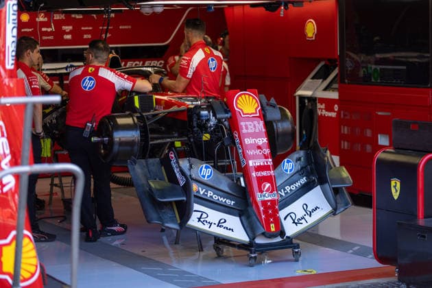 Scuderia Ferrari HP during the Media day of Formula 1 Pirelli Gran Premio d Italia 2026 at Autodromo Nazionale Monza in Monza, Italy. Round 15 of 24 of the 2026 FIA Formula One World Championship, WM, Weltmeisterschaft held September 4-6, 2026. The Autodromo Nazionale Monza, the Temple of Speed, is the fastest circuit on the calendar and home of the tifosi. Formula 1 Pirelli Gran Premio d Italia 2026 - Round 15 of 24 - Autodromo Nazionale Monza, Monza, Italy F1-2026-R15-ITA
