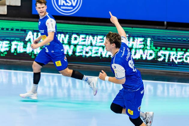 September 3, 2026, GER, Handball, Men, 2026–2027 Season, Opel 1st Division, Matchday 2, ThSV Eisenach vs. HBW Balingen-Weilstetten, Tillman Leu, ThSV Eisenach, 99 99817 Eisenach, Werner Assmann, Am Sportpark, Thuringia, Germany