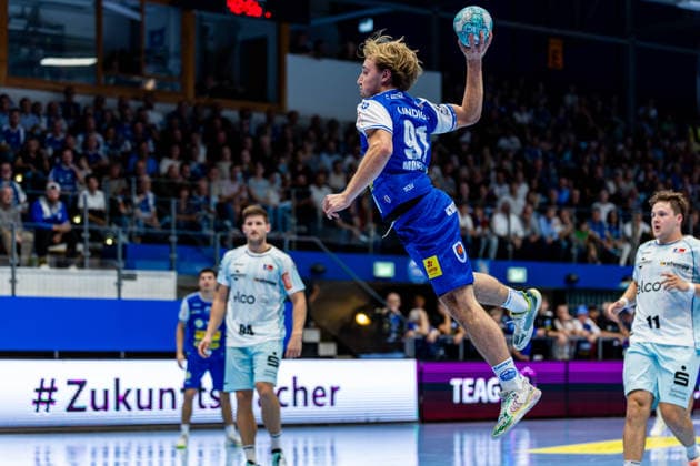 September 3, 2026, GER, Handball, Men, 2026–2027 Season, Opel 1st Division, Matchday 2, ThSV Eisenach vs. HBW Balingen-Weilstetten, Felix Montebovi, ThSV Eisenach, 91 99817 Eisenach, Werner Assmann, Am Sportpark Hall, Thuringia, Germany