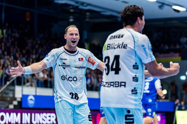 September 3, 2026, GER, Handball, Men, Season 26–27, Opel 1st Division, Matchday 2, ThSV Eisenach vs. HBW Balingen Weilstetten, Tobias Heinzelmann, HBW Balingen Weilstetten 99817, Eisenach, Werner Assmann, Halle Am Sportp, Thuringia, Germany