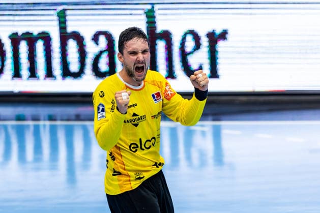 September 3, 2026, GER, Handball, Men, 2026–2027 Season, Opel 1st Division, Matchday 2, ThSV Eisenach vs. HBW Balingen Weilstetten, Daniel Rebmann, HBW Balingen Weilstetten, 99817 Eisenach, Werner Assmann, Halle Am Sportp, Thuringia, Germany