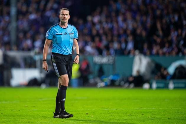 September 2, 2026 Soccer, 2026–2027, DFB Cup, 1st Round, VfL Osnabrück vs. FC Bayern Munich, Richard Hempel (Referee). DFB regulations prohibit any use of photographs as image sequences and or quasi-video.