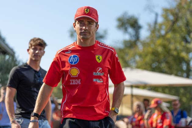 Charles Leclerc (MON) - Scuderia Ferrari HP during the Formula 1 Pirelli Gran Premio d Italia 2026 at Autodromo Nazionale Monza in Monza, Italy. Round 15 of 24 of the 2026 FIA Formula One World Championship, WM, Weltmeisterschaft held September 4-6, 2026. The Autodromo Nazionale Monza, the Temple of Speed, is the fastest circuit on the calendar and home of the tifosi. Formula 1 Pirelli Gran Premio d Italia 2026 - Round 15 of 24 - Autodromo Nazionale Monza, Monza, Italy F1-2026-R15-ITA