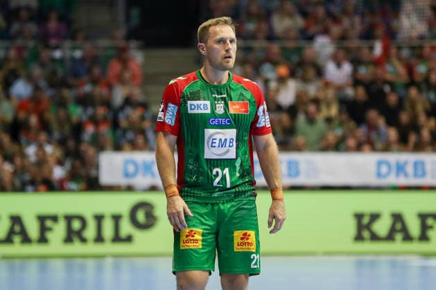 September 3, 2026, xgox, Handball: Opel HBL SC Magdeburg vs. Füchse Berlin emspor, from left: Albin Lagergren (Magdeburg), 21 (Magdeburg)