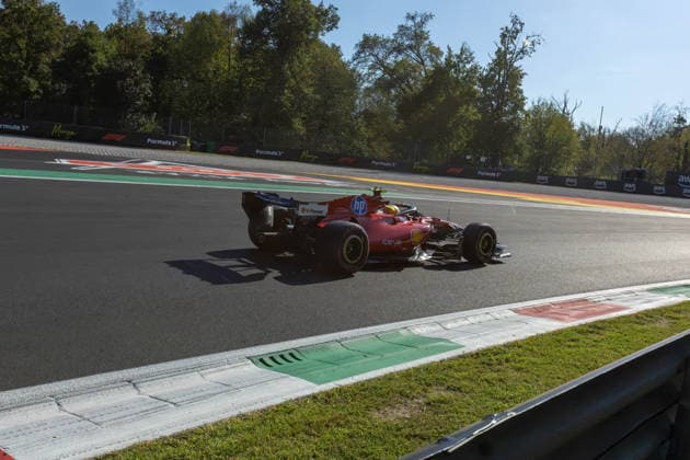 IPA88114641 - Lewis Hamilton (GBR) - Scuderia Ferrari HP during the Practice 2 session of the 2026 Formula 1 Pirelli Italian Grand Prix at the Autodromo Nazionale Monza in Monza, Italy. Round 15 of 24 in the 2026 FIA Formula One World Championship, WM, Weltmeisterschaft held September 4–6, 2026. The Autodromo Nazionale Monza, the Temple of Speed, is the fastest circuit on the calendar and home to the tifosi. Copyright: xAlessioxDexMarco IPAxSportx xx 88114641