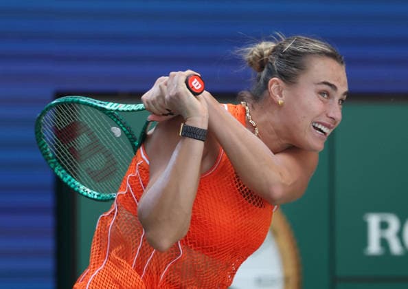 September 5, 2026, New York City, New York, USA: ARYNA SABALENKA during the match against K. Rakhimova of Uzbekistan in the third round of Grand Slam tournament US Open. New York, USA. Sabalenka won 6:3, 6:4. New York City USA - ZUMAc278 20260905_zsp_c278_011 Copyright: xMarcinxCholewinskix