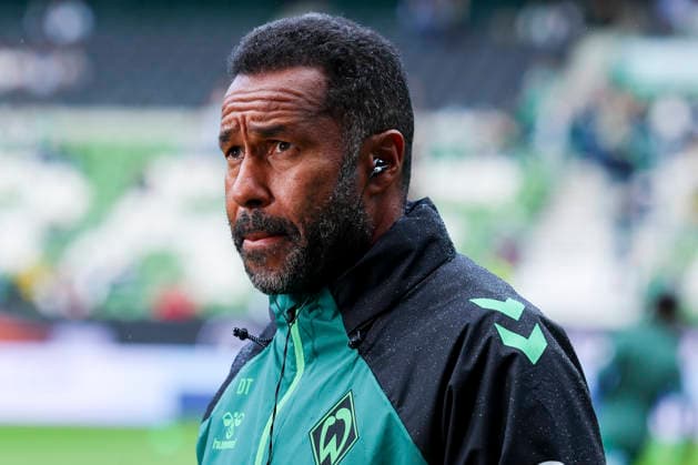 Coach Daniel Thioune of Werder Bremen watches during the Bundesliga match between SV Werder Bremen and RB Leipzig at Weserstadion on September 5, 2026, in Bremen, Germany. Photo by Marco Steinbrenner, DeFodi Images. Coach Daniel Thioune of Werder Bremen looks on during the Bundesliga match between SV Werder Bremen and RB Leipzig at Weserstadion on September 5, 2026 in Bremen, Germany. Photo by Marco Steinbrenner, DeFodi Images. DFB and DFL regulations prohibit any use of photographs as image sequences and or quasi-video. Photo by Marco Steinbrenner, DeFodi Images.