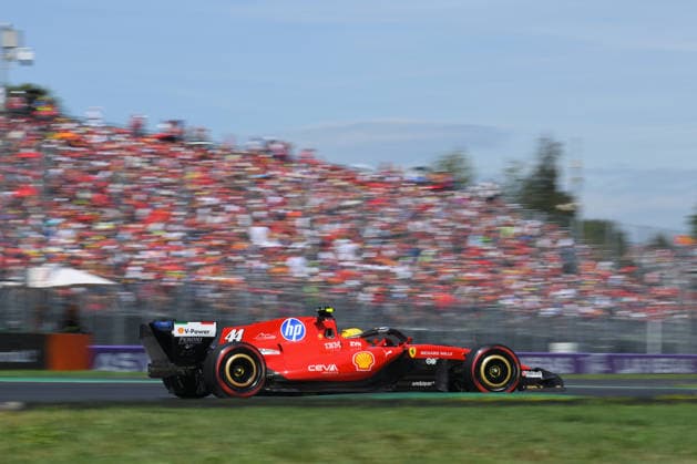 IPA88145202 - 44 Lewis Hamilton (GBR) Scuderia Ferrari HP During the FORMULA 1 PIRELLI ITALIAN GRAND PRIX, September 4–6, 2026, at the Monza Circuit, Monza (MB), Italy @livemedia giancarlo cattagni during the 2026 Italian Grand Prix, Formula 1 Championship in Italy, Italy, September 5, 2026 Copyright: xGiancarloxCattagni IPAxSportx xx 88145202