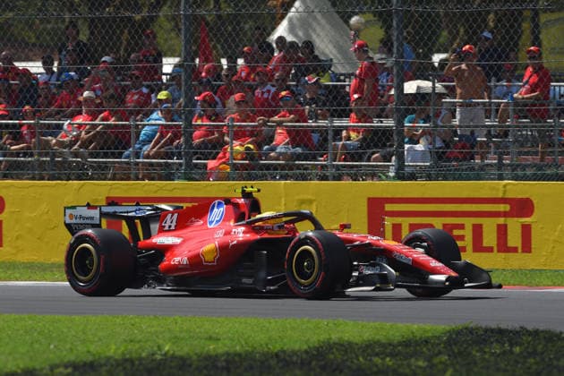 IPA88145205 - 44 Lewis Hamilton (GBR) Scuderia Ferrari HP During the FORMULA 1 PIRELLI ITALIAN GRAND PRIX, September 4–6, 2026, at the Monza Circuit, Monza (MB), Italy @livemedia giancarlo cattagni during the 2026 Italian Grand Prix, Formula 1 Championship in Italy, Italy, September 5, 2026 Copyright: xGiancarloxCattagni IPAxSportx xx 88145205