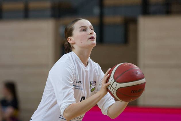 Nicole Brochlitz Lions, 6, halfit Lions vs. Chemcats Chemnitz, Women, Basketball, Exhibition Game, 1st Bundesliga, 2nd Bundesliga North, DBBL, 2026–27 Season, May 9, 2026, Halle SWH Arena, Saxony-Anhalt, Germany