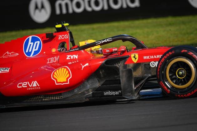 IPA88157462 - Lewis Hamilton (GBR) - Scuderia Ferrari HP during the qualifying session of the 2026 Formula 1 Pirelli Italian Grand Prix at the Autodromo Nazionale Monza in Monza, Italy. Round 15 of 24 in the 2026 FIA Formula One World Championship, WM, Weltmeisterschaft held September 4–6, 2026. The Autodromo Nazionale Monza, the Temple of Speed, is the fastest circuit on the calendar and home to the tifosi. Copyright: xAlessioxDexMarco IPAxSportx xx 88157462
