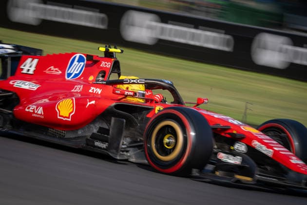 IPA88157712 - Lewis Hamilton (GBR) - Scuderia Ferrari HP during the qualifying session of the 2026 Formula 1 Pirelli Italian Grand Prix at the Autodromo Nazionale Monza in Monza, Italy. Round 15 of 24 in the 2026 FIA Formula One World Championship, WM, Weltmeisterschaft held September 4–6, 2026. The Autodromo Nazionale Monza, the Temple of Speed, is the fastest circuit on the calendar and home to the tifosi. Copyright: xAlessioxDexMarco IPAxSportx xx 88157712