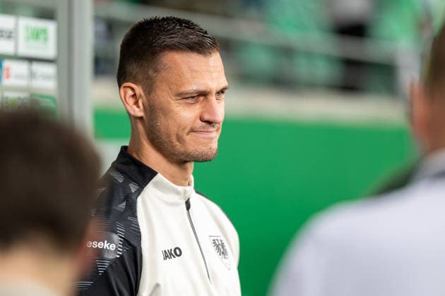 Thomas Woerle of SC Preussen Münster, head coach, in an interview on Magenta Sport GER; SC Preussen Münster vs. TSV Havelse, soccer, 3rd Division, Matchday 4, 2026–2027 season, September 5, 2026: DFL regulations prohibit the use of photographs as image sequences and or quasi-video. GER, SC Preussen Münster vs. TSV Havelse, soccer, 3. Liga, Matchday 4, 2026–2027 season, September 5, 2026, Münster Copyright: xEibner-Pressefoto JanxRollingerx EP_JSK