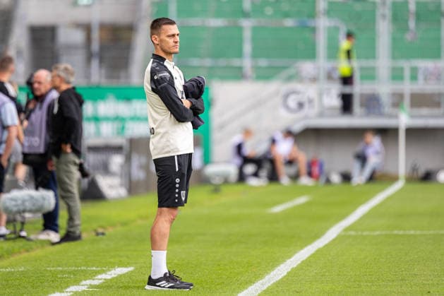 Thomas Woerle, SC Preussen Münster, Head Coach (GER), SC Preussen Münster vs. TSV Havelse, Soccer, 3rd League, Matchday 4, 2026–2027 Season, September 5, 2026 DFL regulations prohibit the use of photographs as image sequences and or quasi-video GER, SC Preussen Münster vs. TSV Havelse, Soccer, 3rd League, Matchday 4, 2026–2027 season, September 5, 2026, Münster Copyright: xEibner-Pressefoto JanxRollingerx EP_JSK
