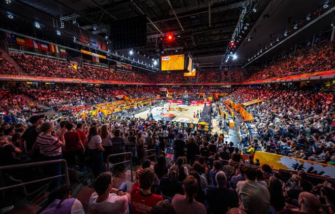 Basketball Berlin, September 5, 2026, FIBA Women’s Basketball World Cup Germany 2026, Preliminary Round, Group Germany (GER) vs. Japan (JPN), Max Schmeling Halle, Max Schmeling Halle, Sports Venue