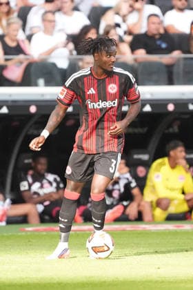 Lilian Brassier, Eintracht Frankfurt, September 6, 2026, Bundesliga, 2026–2027 season, Eintracht Frankfurt vs. FC Augsburg, Deutsche Bank Park, Matchday 2