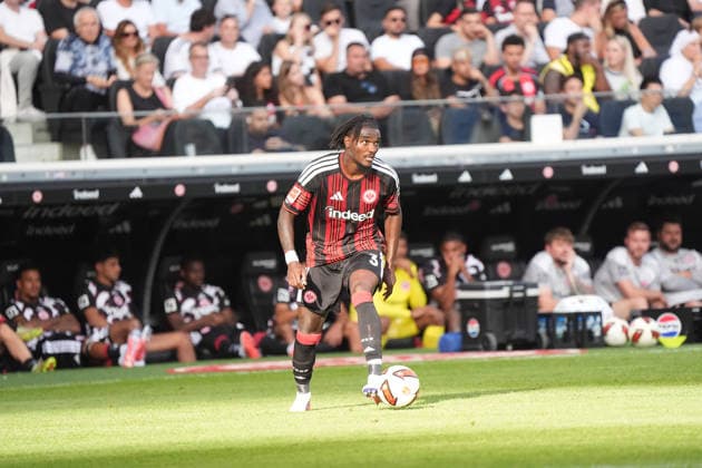 Lilian Brassier, Eintracht Frankfurt, September 6, 2026, Bundesliga, 2026–2027 season, Eintracht Frankfurt vs. FC Augsburg, Deutsche Bank Park, Matchday 2
