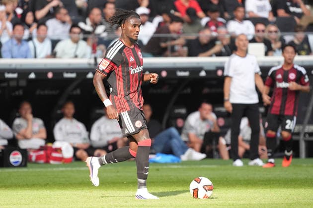 Lilian Brassier, Eintracht Frankfurt, September 6, 2026, Bundesliga, 2026–2027 season, Eintracht Frankfurt vs. FC Augsburg, Deutsche Bank Park, Matchday 2