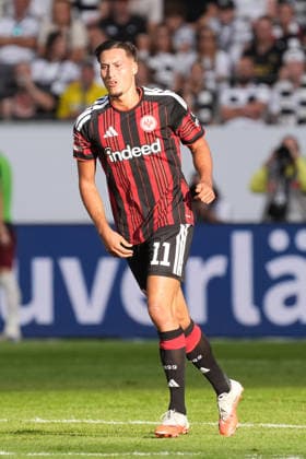 Younes Ebnoutalib Eintracht Frankfurt September 6, 2026 Bundesliga, 2026–27 Season Eintracht Frankfurt vs. FC Augsburg, Deutsche Bank Park, Matchday 2