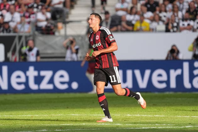 Younes Ebnoutalib Eintracht Frankfurt September 6, 2026 Bundesliga, 2026–27 Season Eintracht Frankfurt vs. FC Augsburg, Deutsche Bank Park, Matchday 2