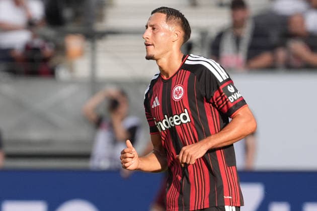 Younes Ebnoutalib Eintracht Frankfurt September 6, 2026 Bundesliga, 2026–27 Season Eintracht Frankfurt vs. FC Augsburg, Deutsche Bank Park, Matchday 2