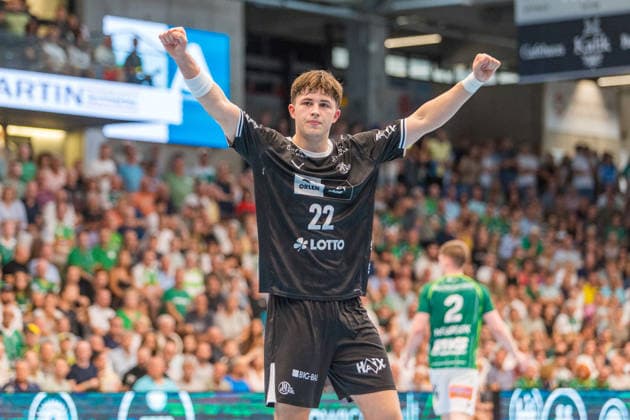 September 6, 2026: FRISCH AUF Göppingen vs. THW Kiel, Germany, Göppingen, September 6, 2026, Handball, Bundesliga, 2026–2027 Season, FRISCH AUF Göppingen vs. THW Kiel, Rasmus Ankermann, THW Kiel