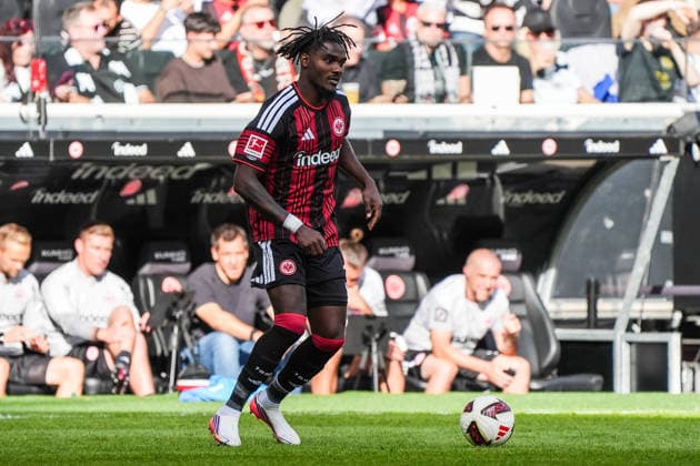 Lilian Brassier, Eintracht Frankfurt, September 6, 2026, Bundesliga, 2026–2027 season, Eintracht Frankfurt vs. FC Augsburg, Deutsche Bank Park, Matchday 2