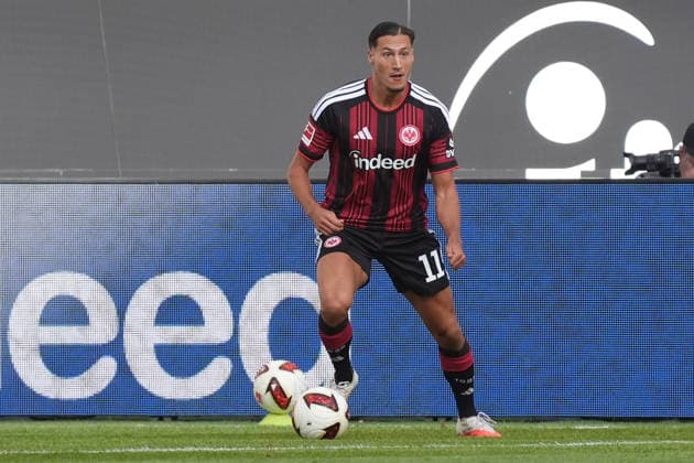 Younes Ebnoutalib, Eintracht Frankfurt, September 6, 2026, Bundesliga, 2026–2027 season, Eintracht Frankfurt vs. FC Augsburg, Deutsche Bank Park, Matchday 2