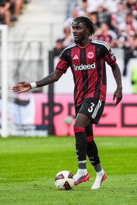 Lilian Brassier, Eintracht Frankfurt, September 6, 2026, Bundesliga, 2026–2027 season, Eintracht Frankfurt vs. FC Augsburg, Deutsche Bank Park, Matchday 2