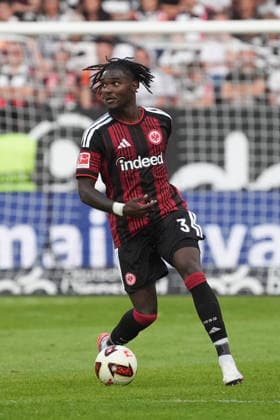 Lilian Brassier, Eintracht Frankfurt, September 6, 2026, Bundesliga, 2026–2027 season, Eintracht Frankfurt vs. FC Augsburg, Deutsche Bank Park, Matchday 2