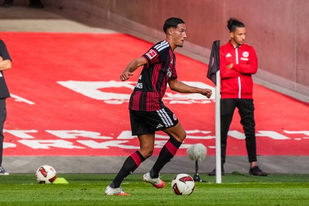 Younes Ebnoutalib, Eintracht Frankfurt, September 6, 2026, Bundesliga, 2026–2027 season, Eintracht Frankfurt vs. FC Augsburg, Deutsche Bank Park, Matchday 2
