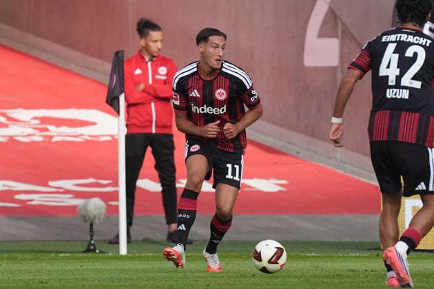 Younes Ebnoutalib, Eintracht Frankfurt, September 6, 2026, Bundesliga, 2026–2027 season, Eintracht Frankfurt vs. FC Augsburg, Deutsche Bank Park, Matchday 2