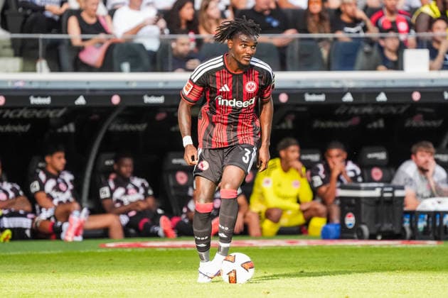 Lilian Brassier, Eintracht Frankfurt, September 6, 2026, Bundesliga, 2026–2027 Season, Eintracht Frankfurt vs. FC Augsburg, Deutsche Bank Park, Matchday 2