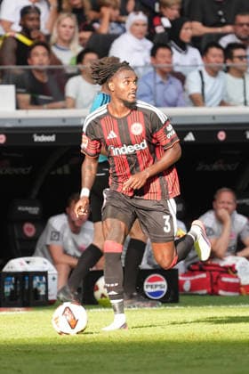 Lilian Brassier, Eintracht Frankfurt, September 6, 2026, Bundesliga, 2026–2027 season, Eintracht Frankfurt vs. FC Augsburg, Deutsche Bank Park, Matchday 2