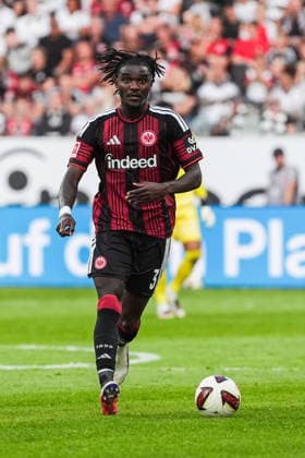Lilian Brassier, Eintracht Frankfurt, September 6, 2026, Bundesliga, 2026–2027 season, Eintracht Frankfurt vs. FC Augsburg, Deutsche Bank Park, Matchday 2