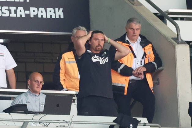 September 5, 2026, xrekx, Soccer, Bundesliga 1, Borussia Mönchengladbach vs. SV Elversberg – Goal making it 3–3 by Vincent Wagner, Coach of SV 07 Elversberg. DFL and DFB regulations prohibit any use of photographs as image sequences and or quasi-video. Mönchengladbach