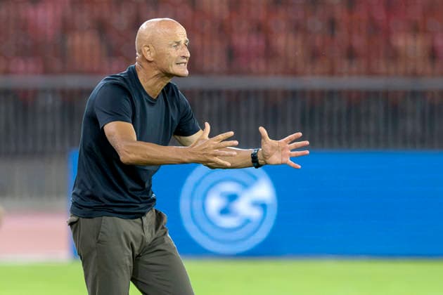 Coach Peter Zeidler, GC, Grasshopper Club Zurich vs. FC St. Gallen, Super League, Soccer, September 2, 2026